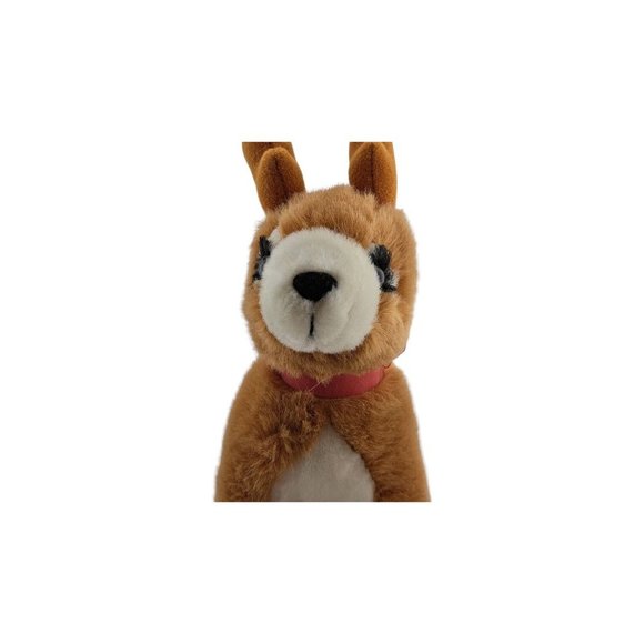 Sexy Lashes Russ Starlight Reindeer Stuffed Animal Plush Long Eyelashes Santa - Picture 7 of 11